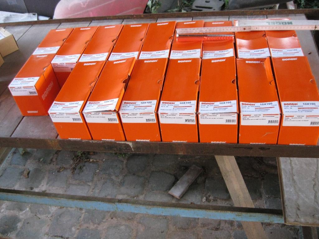 Vijzen, Enlèvement, Neuf, 100 à 250 mm, Vis