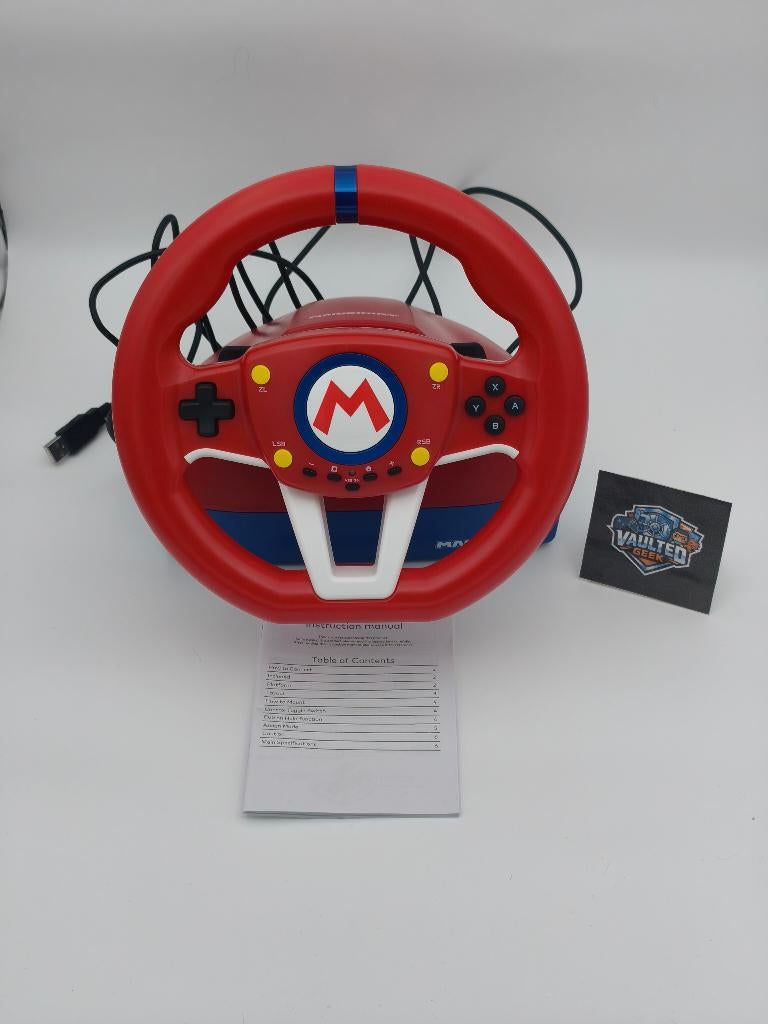 Mario Kart Racing Wheel Pro Mini Nintendo Switch, Ophalen of Verzenden, Zo goed als nieuw, Switch, Stuurtje of Sportattribuut