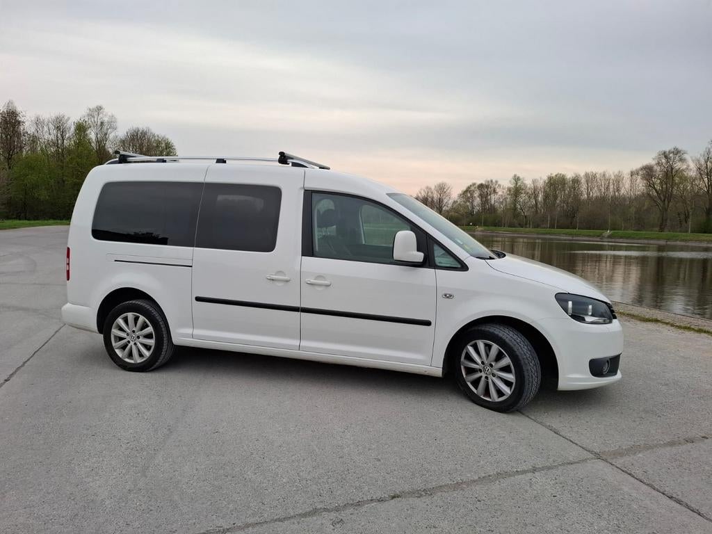 VW Caddy Maxi Combi 2.0 – 2013, Autos, Achat, 5 portes, Particulier, Blanc
