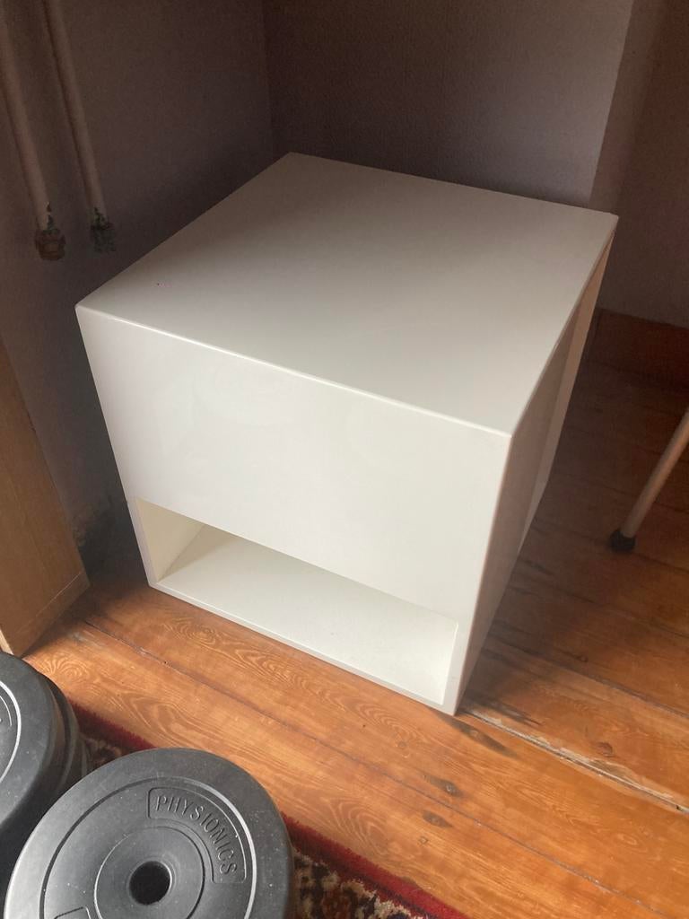 Witte space age kubus cube, Enlèvement, Comme neuf