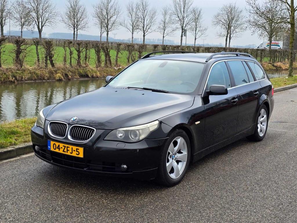 2006 BMW 5-serie Touring 530i High Executive Personenauto, Auto's, BMW, Automaat, Gebruikt, Bedrijf, Break
