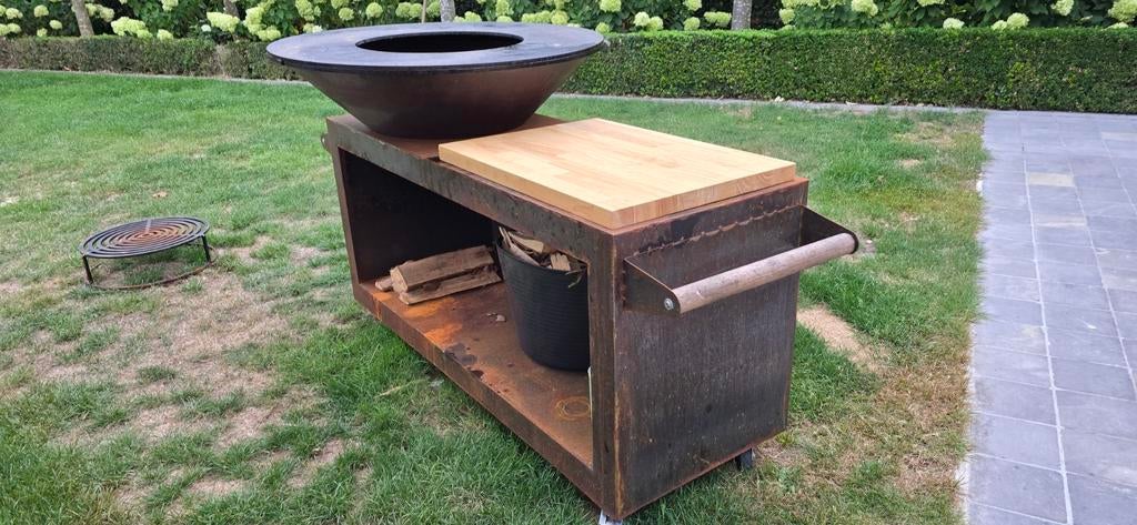 Bbq cortenstaal, Enlèvement