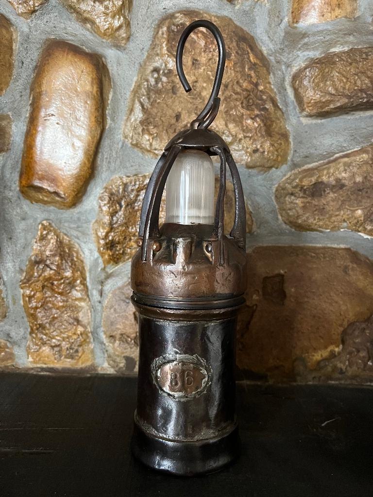 Mijnwerkerslamp, Antiquités & Art, Enlèvement