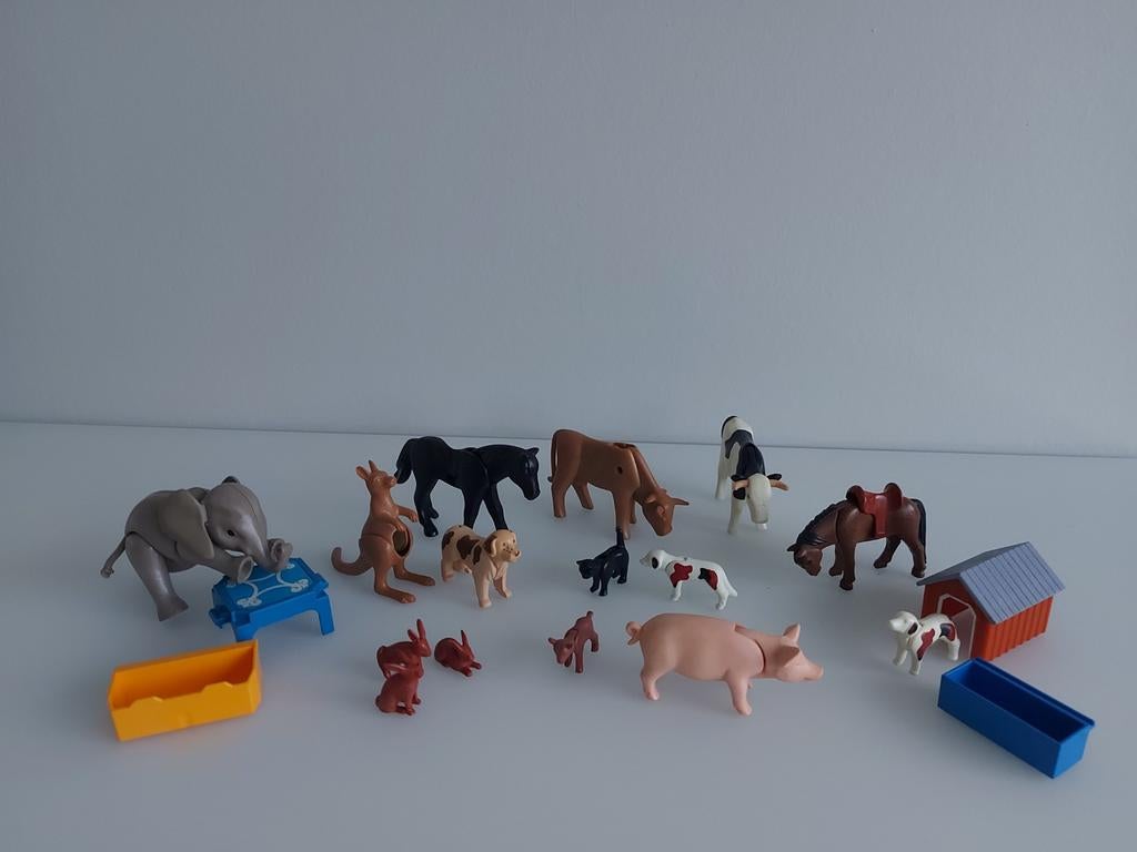 Lot dieren playmobil, Ophalen of Verzenden, Zo goed als nieuw