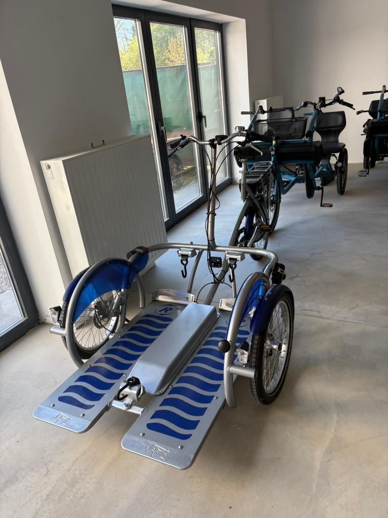 rolstoelfiets velo plus van raam 720 Wh + garantie, Ophalen, Zo goed als nieuw, Velo plus van raam