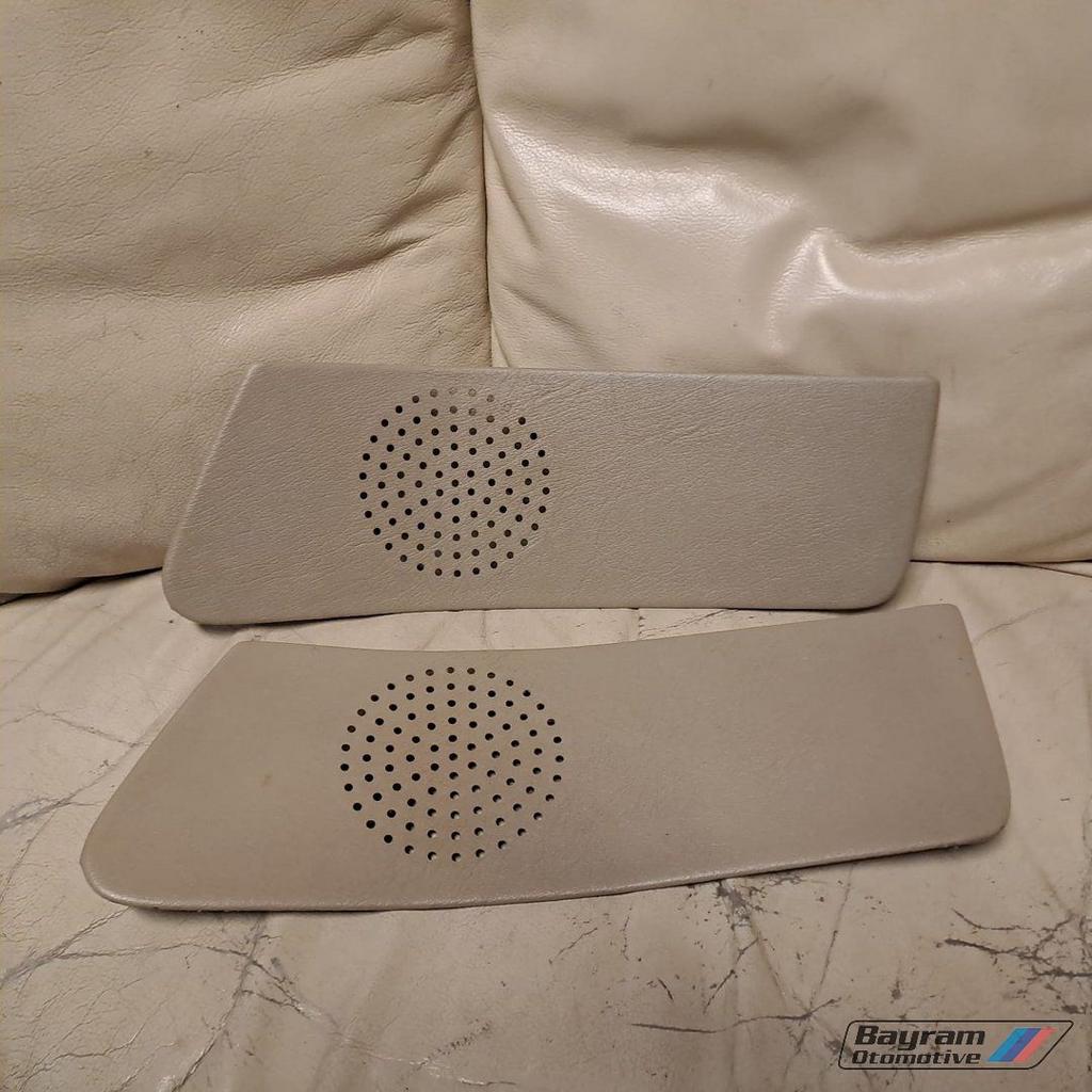 Bmw E30 cabrio deurpaneel kapjes speakerkapjes beige 3-serie, Gebruikt, -, -, Ophalen of Verzenden
