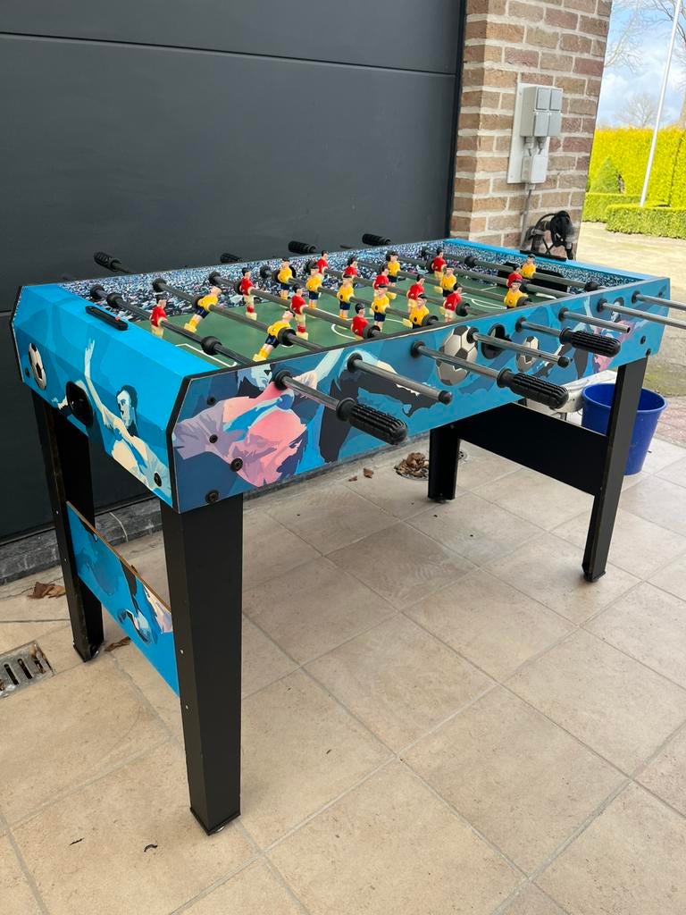 Voetbalspelletje, kicker voor de jeugd, Kinderen en Baby's, Speelgoed | Voetbaltafels, Ophalen, Kicker, Gebruikt, Nic.debruyne@gmail.com