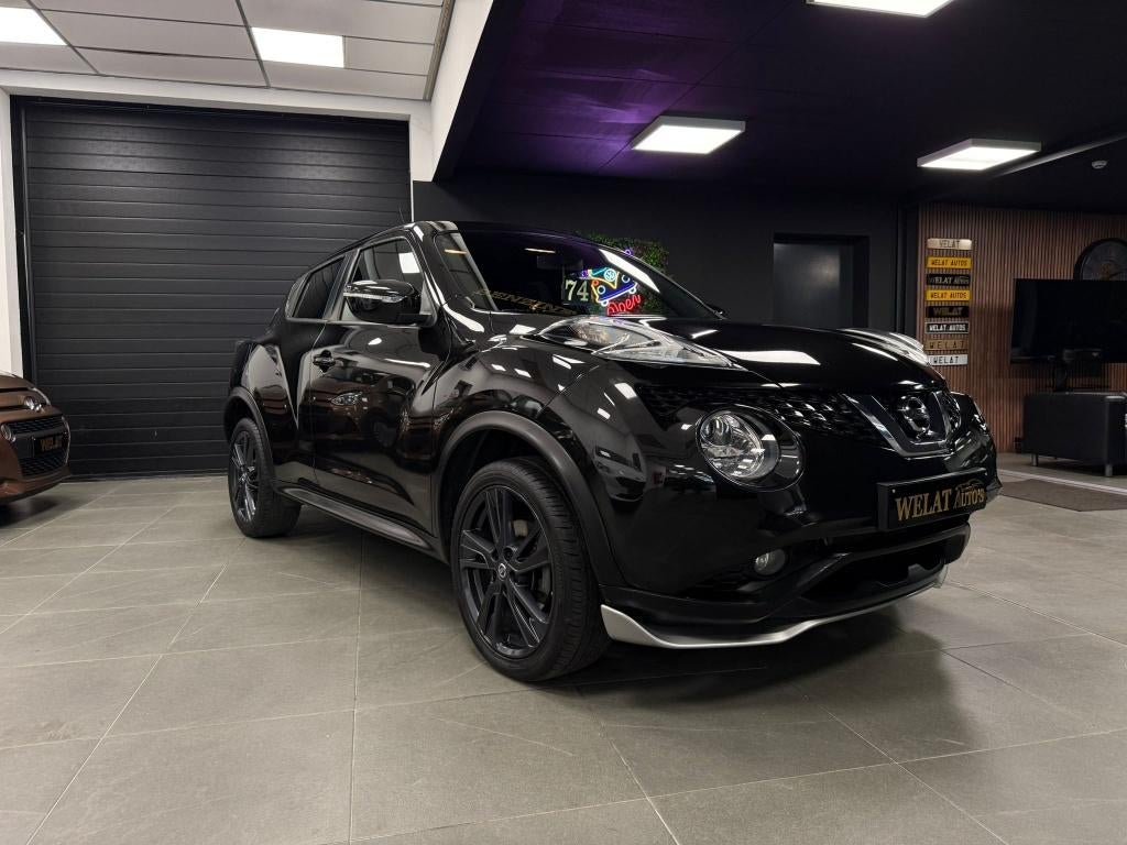 NISSAN JUKE SPECIAL EDITION 2016 BENZINE 116PK, Bluetooth, Euro 6, Zwart, Bedrijf
