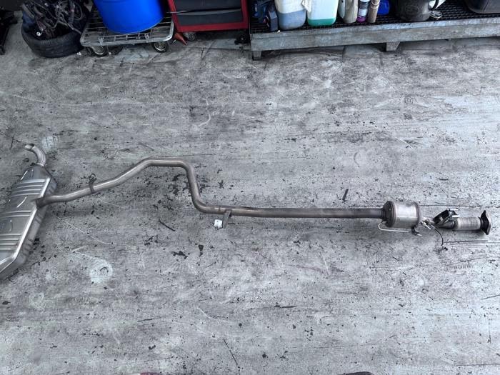 Uitlaat (compleet) van een Mercedes GLA, Auto-onderdelen, Uitlaatsystemen, Gebruikt, -, Ophalen of Verzenden, -