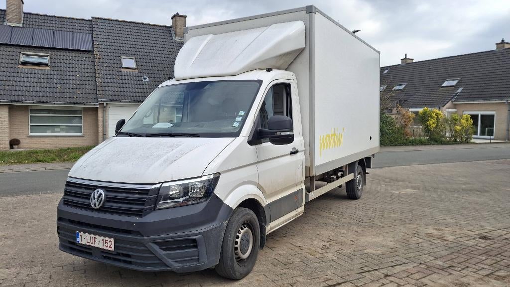 Vw crafter, Auto's, Volkswagen, Voorwielaandrijving, 2430 kg, Wit, Grijs
