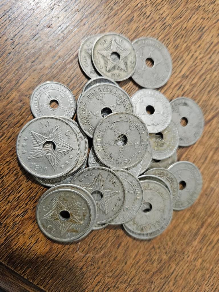 Oude munten Belgisch Congo, Verzenden