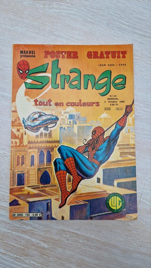 Bd marvel Strange n130 1980, Livres, Enlèvement