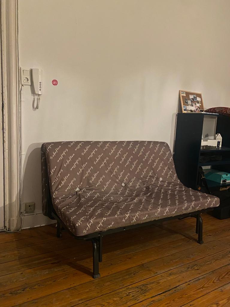 Canapé convertible, Moins de 75 cm, Moins de 150 cm, Banc droit, Comme neuf