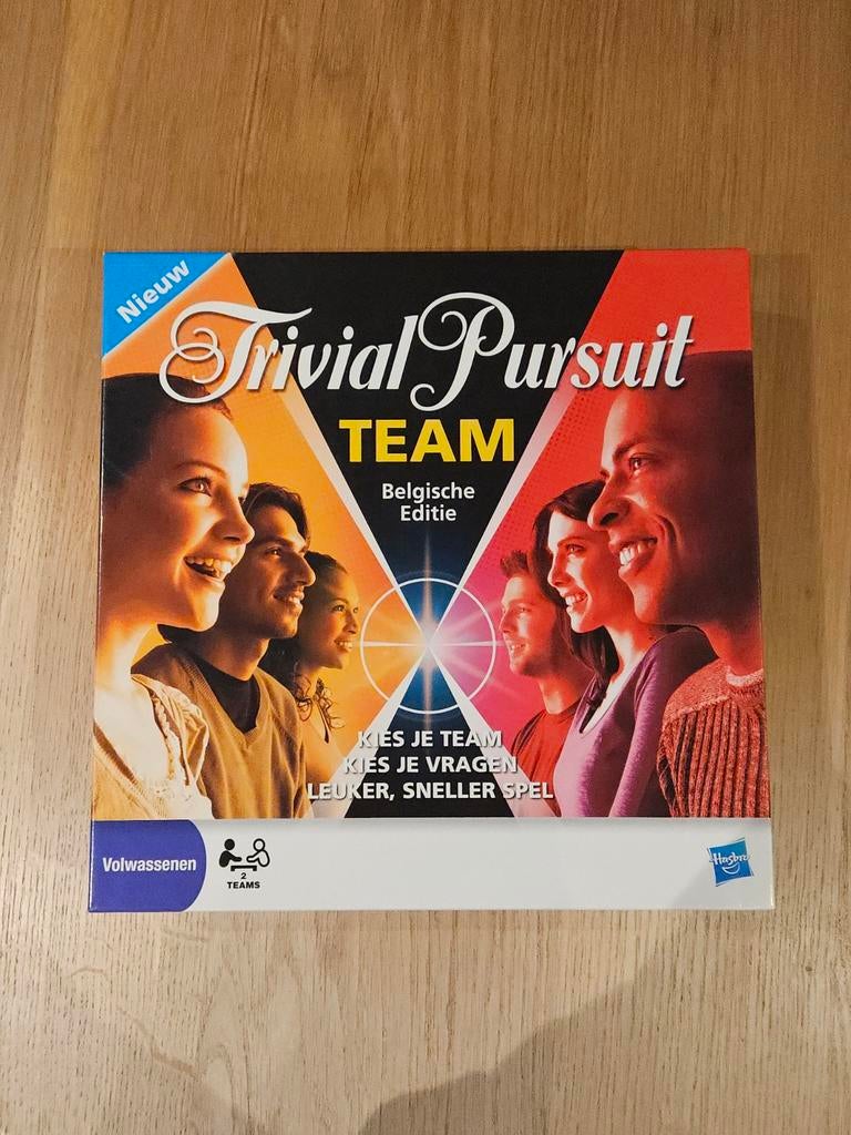 Trivial Pursuit Team - gezelschapsspel (perfecte staat), Ophalen of Verzenden