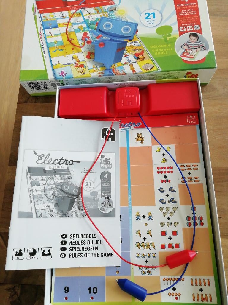 electro original + 2 boekjes en wonderpen, Ophalen, Zo goed als nieuw, Elektronica, Met licht