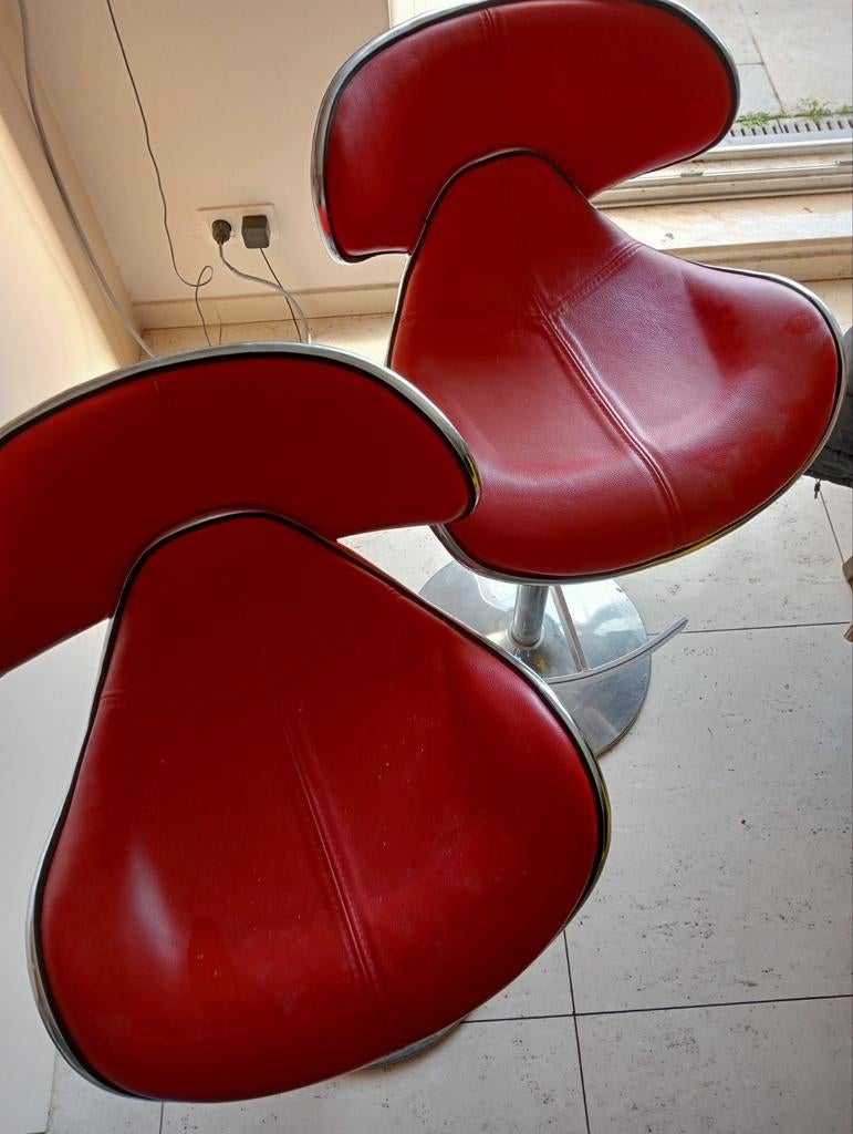 2 barstoelen, Ophalen