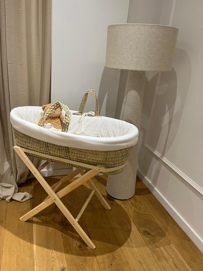 Baby mand met onderstel, Kinderen en Baby's, Babywiegjes en Ledikanten, Ophalen