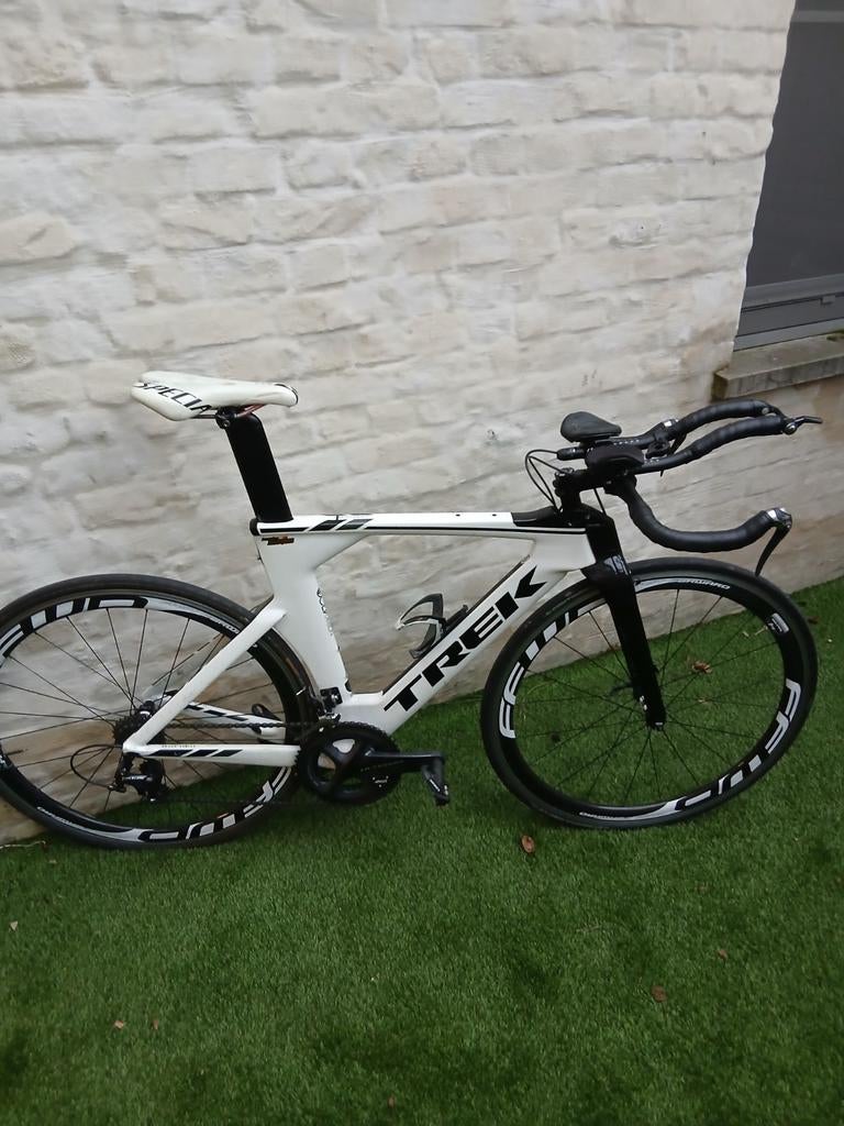 Tijdritfiets Trek, Gebruikt, Carbon, Heren, 53 tot 57 cm