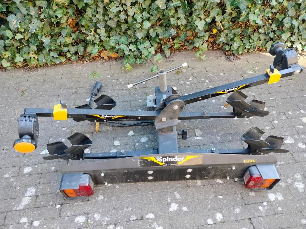 Fietsrek (twee fietsen), Auto diversen, Fietsendragers, Ophalen, 2 fietsen, Gebruikt, Trekhaakdrager