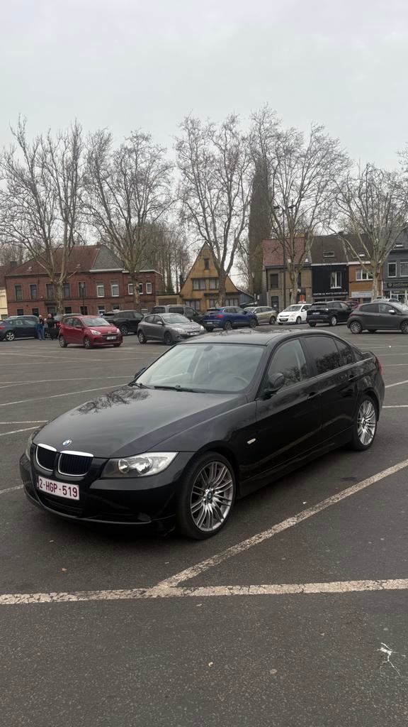 BMW 3-serie M luxepakket, Auto's, Beige, Zwart, Leder, 5 deurs