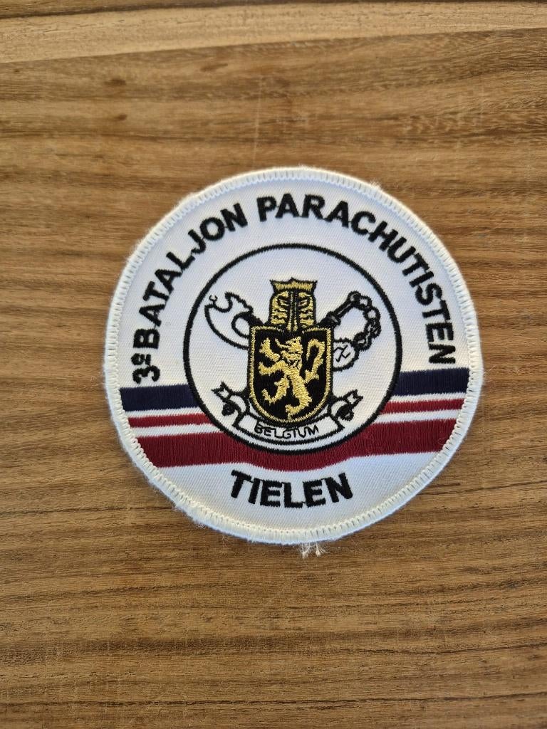 Patch 3 Para Tielen, Verzamelen, Verzenden, Landmacht, Embleem of Badge