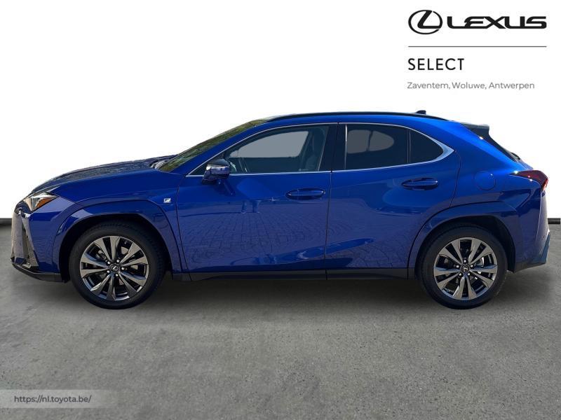 Lexus UX 250h F SPORT Line AWD, Auto's, Lexus, Blauw, 5 deurs, Hybride Elektrisch/Benzine, 1987 cc