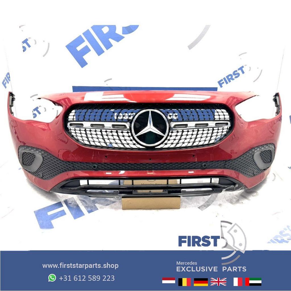 H247 BUMPER GLA A2478803501 VOORBUMPER COMPLEET ZWART WIT GR, Gebruikt, -, Voor, Ophalen of Verzenden