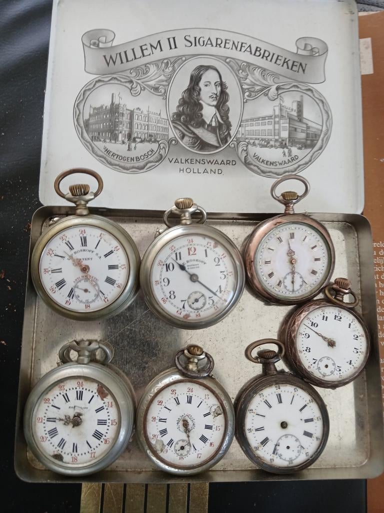 Oude zakhorloges., Handtassen en Accessoires, Horloges | Antiek, Ophalen of Verzenden