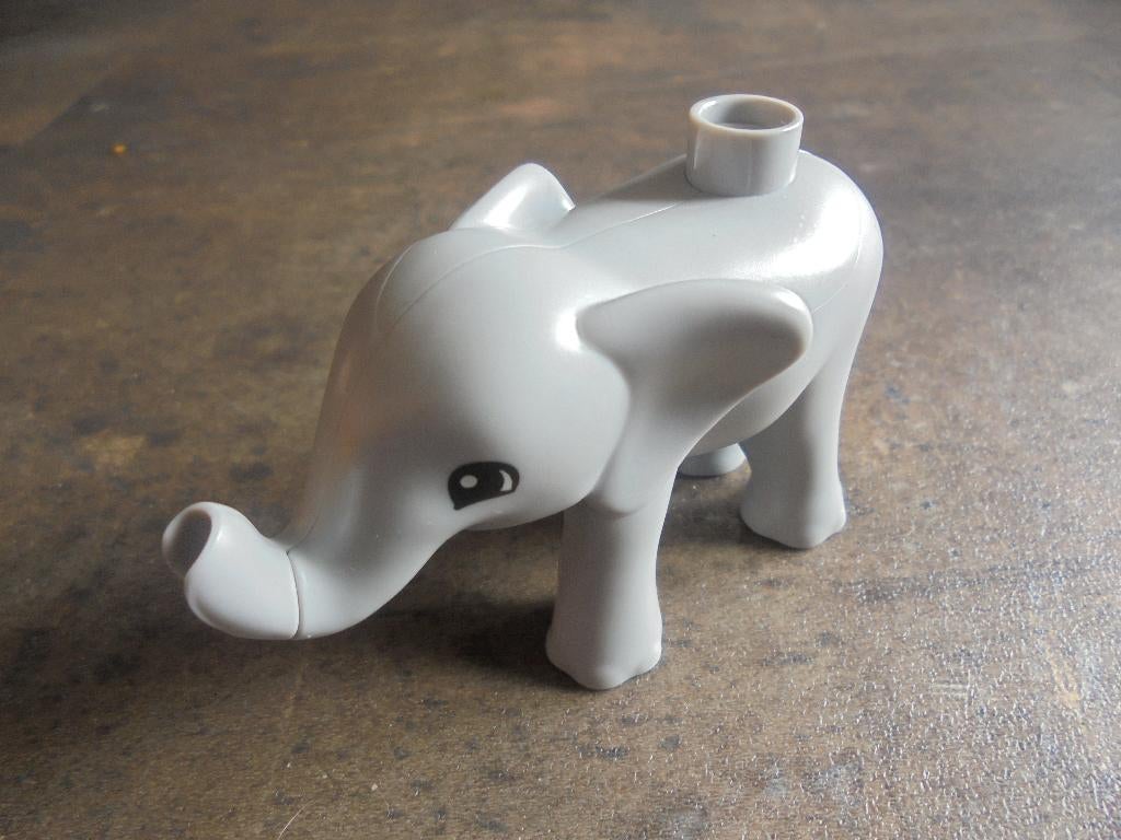 Lego Duplo Animal Elephant Baby Walking (zie foto's), Ophalen of Verzenden, Gebruikt, Losse stenen, Duplo