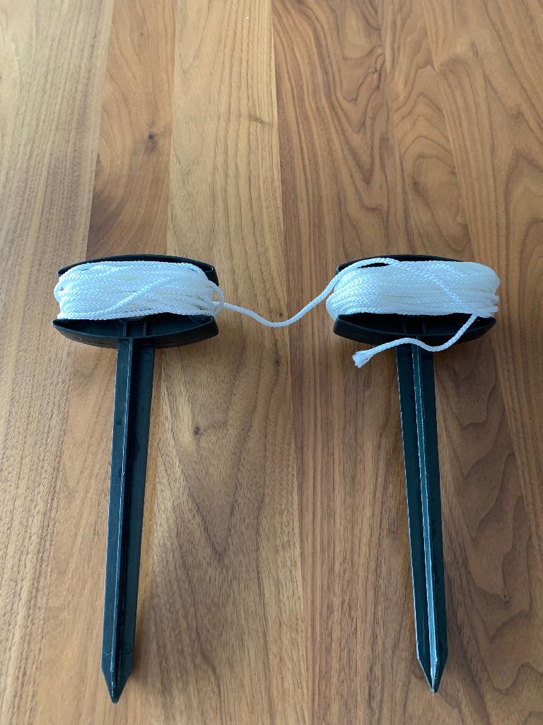 Gelijk nieuw  twee zwarte plantenstokken, Tuin en Terras, Ophalen of Verzenden, Nieuw, Overige soorten