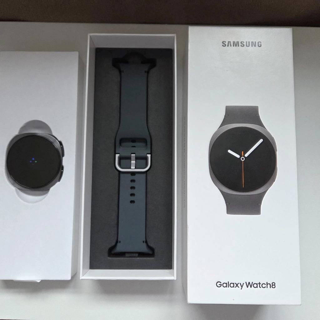 Montre Samsung Galaxy Watch8 noire 40mm, Enlèvement ou Envoi, Comme neuf, Autres types