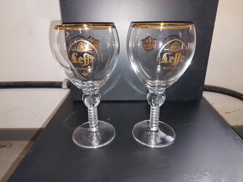 Verres à bière Leffe Royale, Collections, Verres & Petits Verres, Enlèvement ou Envoi, Comme neuf, Verre à bière