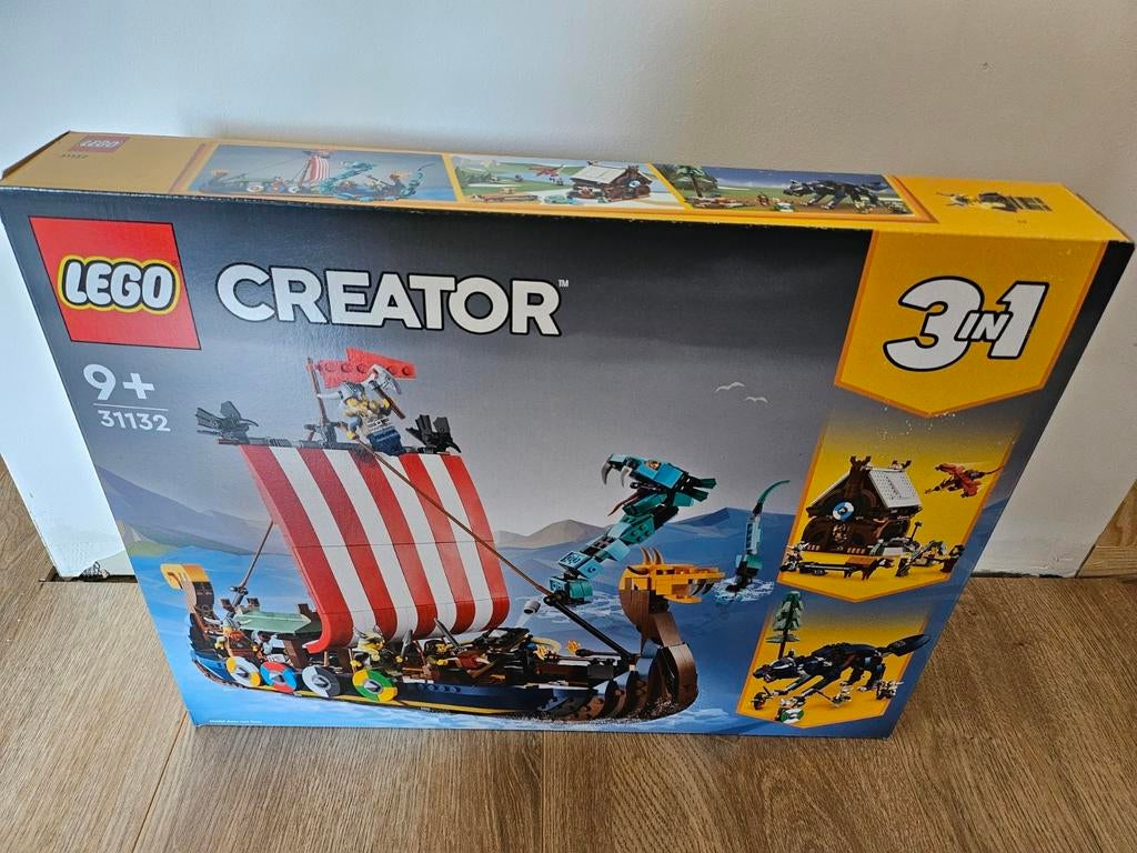 Lego 31132 Vikingschip, Ophalen of Verzenden, Nieuw