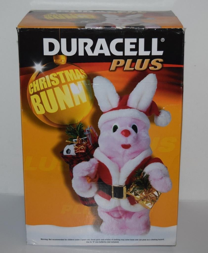 Duracell / Christmas Bunny, Verzamelen, Verzenden, Zo goed als nieuw, Overige typen