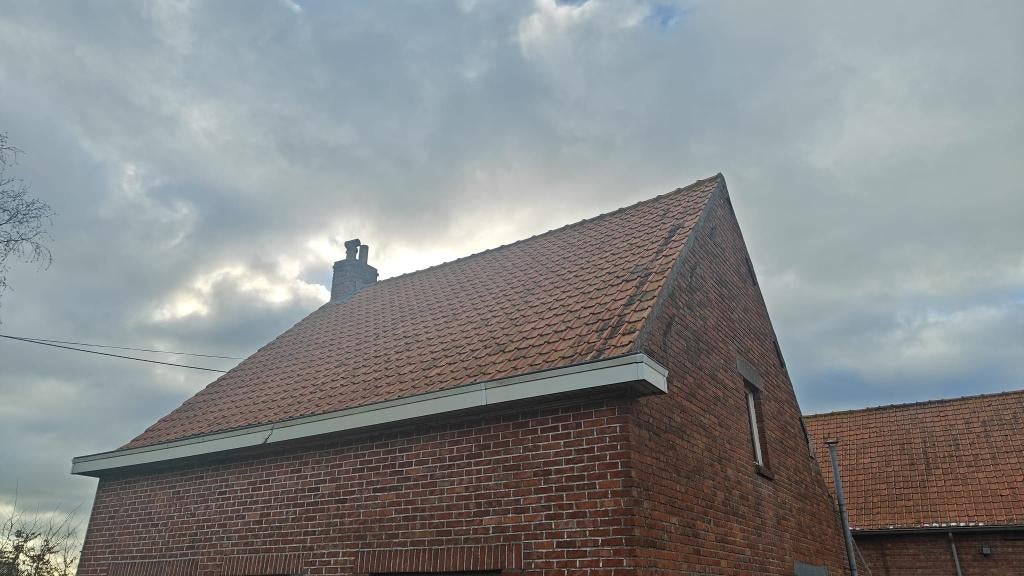 Rode Stormpan Sterreberg, Pierre ou Argile, Enlèvement, Utilisé, Rouge