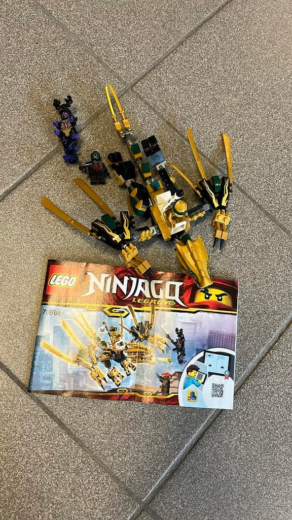 Lego Ninjago 70666, Ophalen, Zo goed als nieuw, Lego