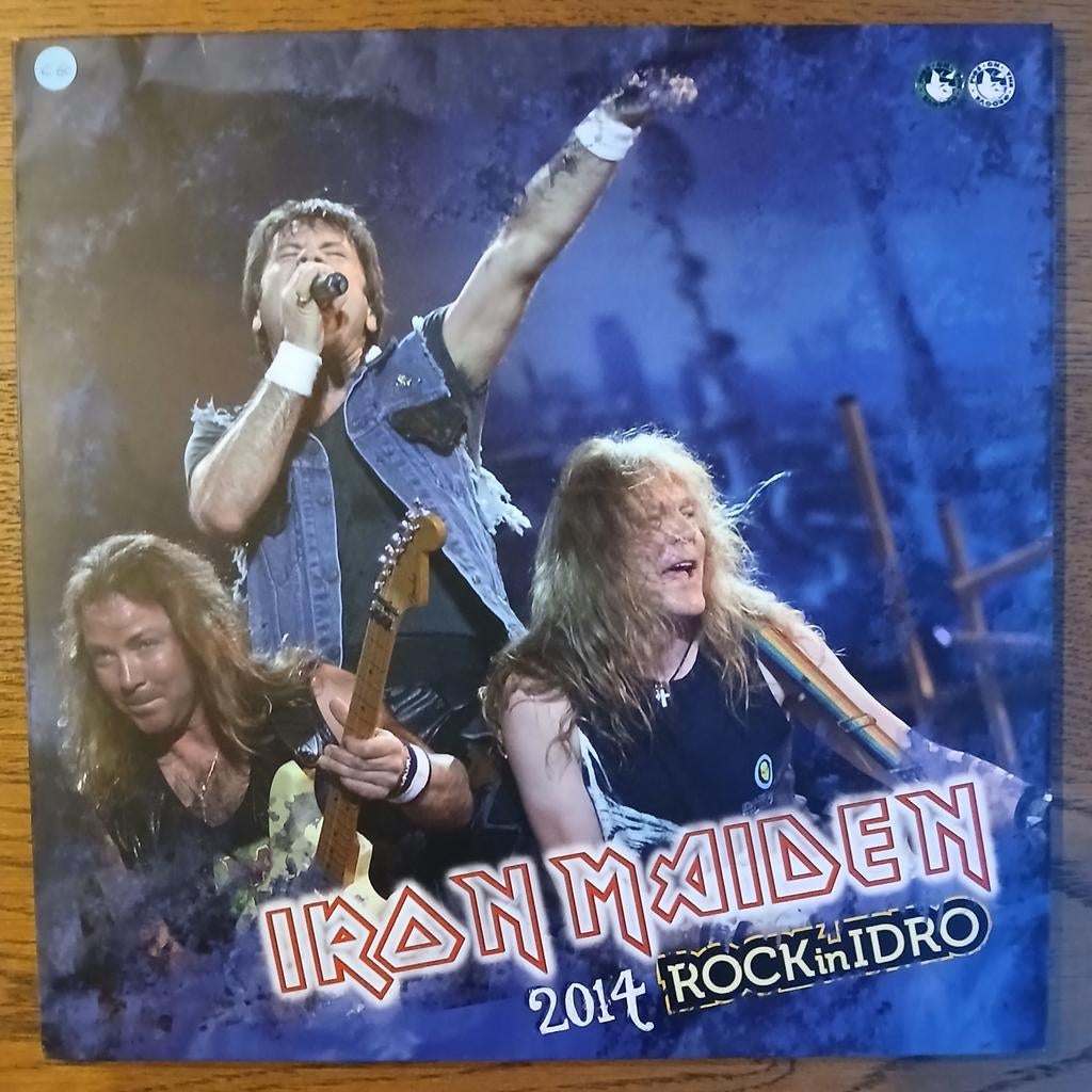 2LP Iron Maiden - Rock in Idro, Enlèvement ou Envoi