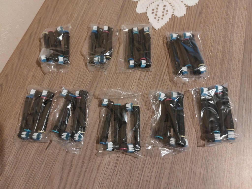 9 X 4 opzetborstels - Areno, Bijoux, Sacs & Beauté, Beauté | Soins de la bouche, Envoi, Neuf, Tête de brosse