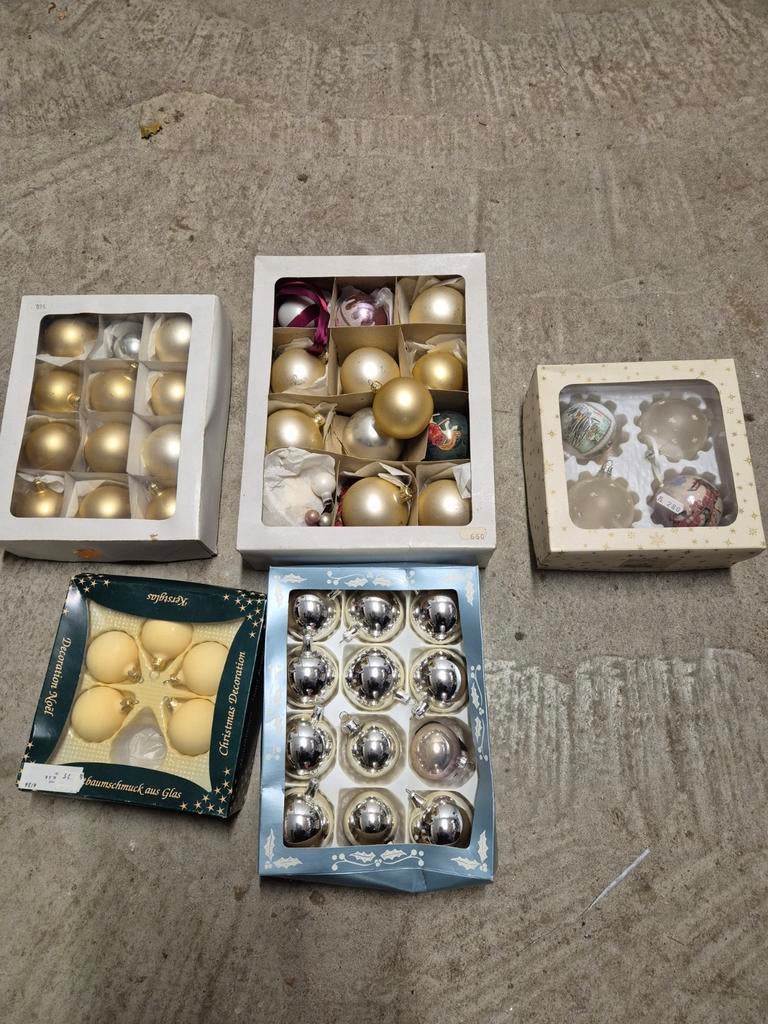 Kerstballen glas, Enlèvement ou Envoi