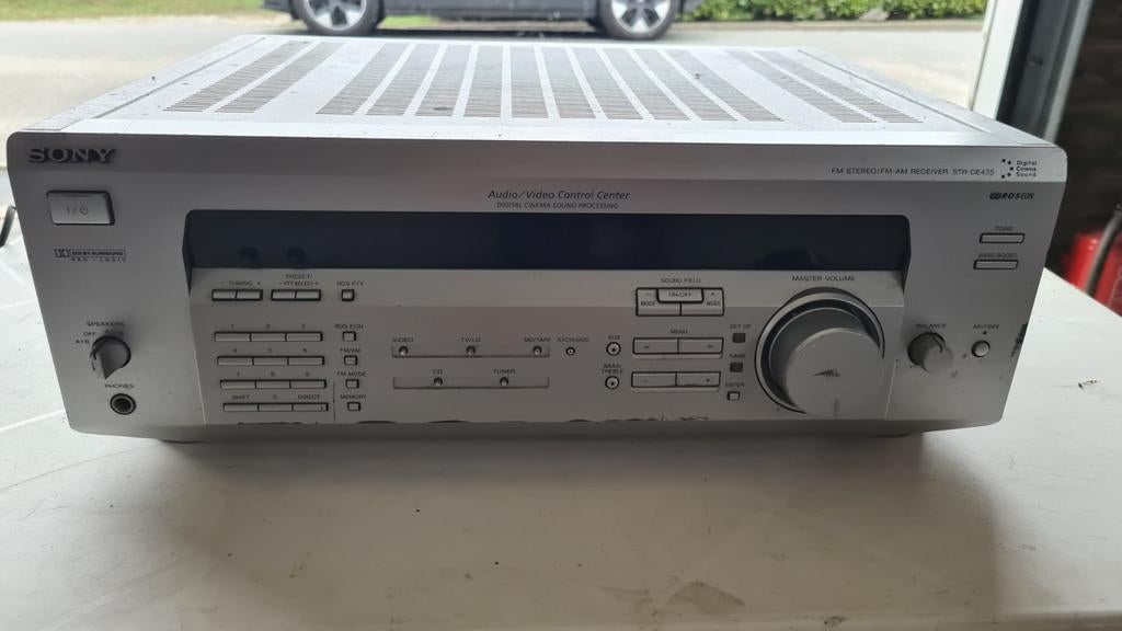 Sony receiver STR-DE 435 versterker en FM stereo, Ophalen, Gebruikt, Stereo, Sony