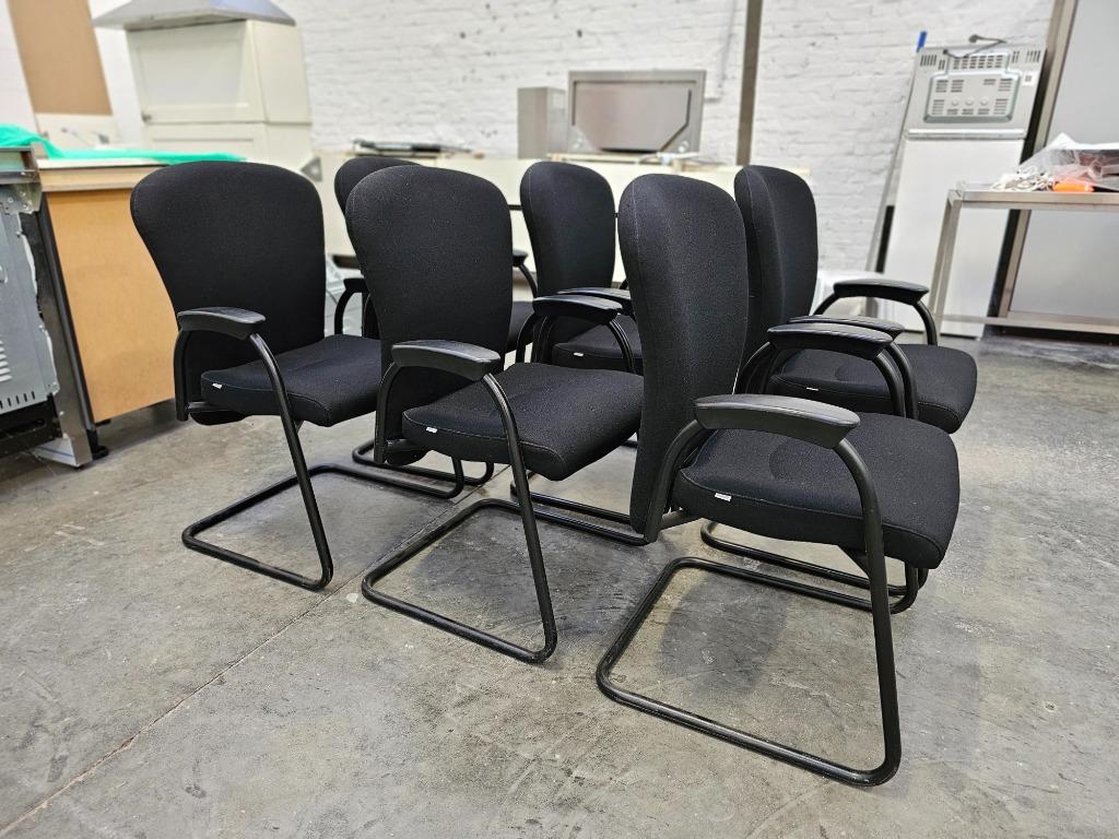 6 Interstuhl stoelen - Duitsland duurzaam, Enlèvement ou Envoi, Utilisé, Chaise