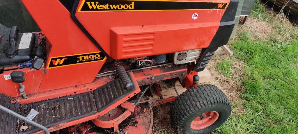 Zitmaaier Westwood onderdelen, Démarrage électrique, Enlèvement, Utilisé, Westwood
