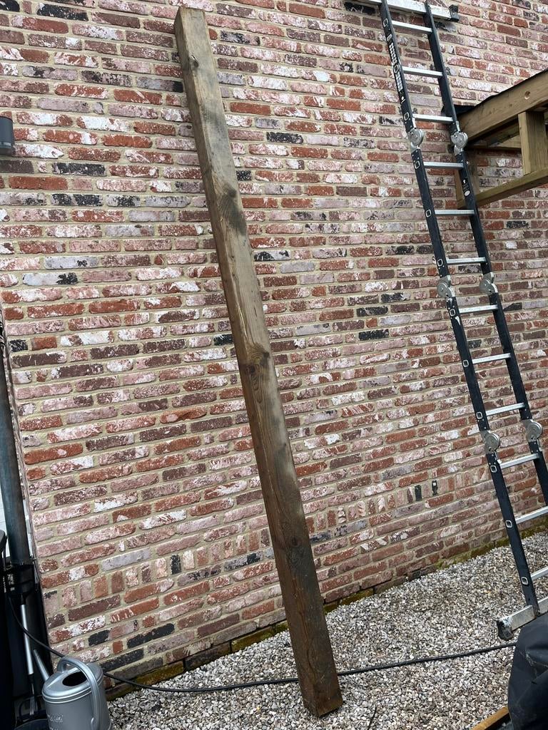 1 x paal geimpregneerd 12x12cm, Ophalen, Nieuw, 250 cm of meer, Palen