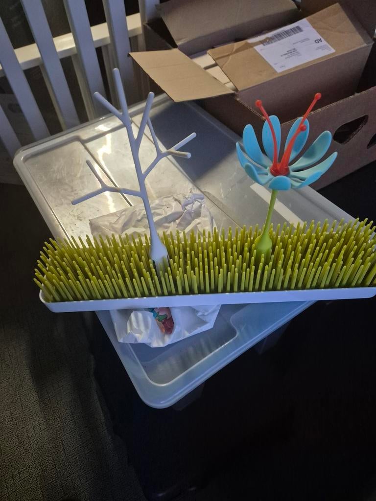 Papfles droogrekje, Ophalen