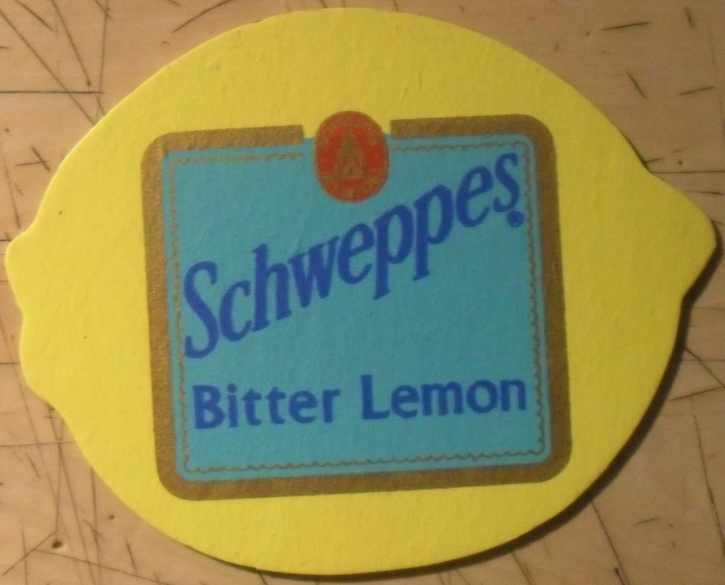 Sous-bock Schweppes, Collections, Marques de bière, Enlèvement ou Envoi, Sous-bock