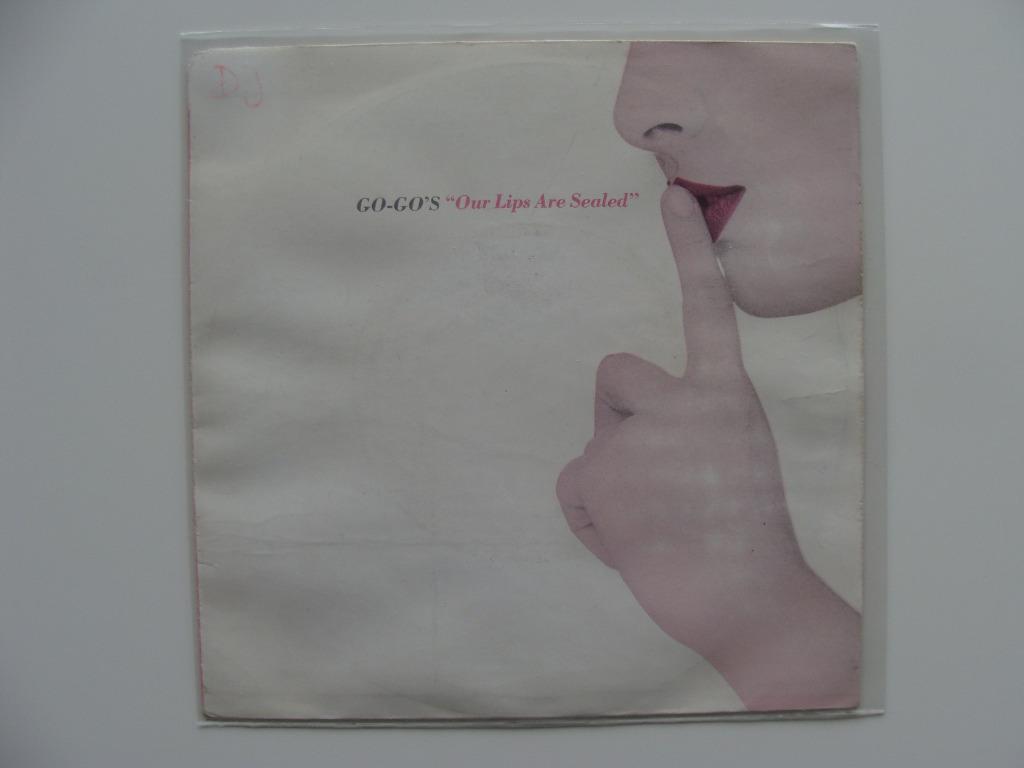 Go-Go's – Our Lips Are Sealed (1981), Cd's en Dvd's, Ophalen of Verzenden, 7 inch, Rock en Metal, Single