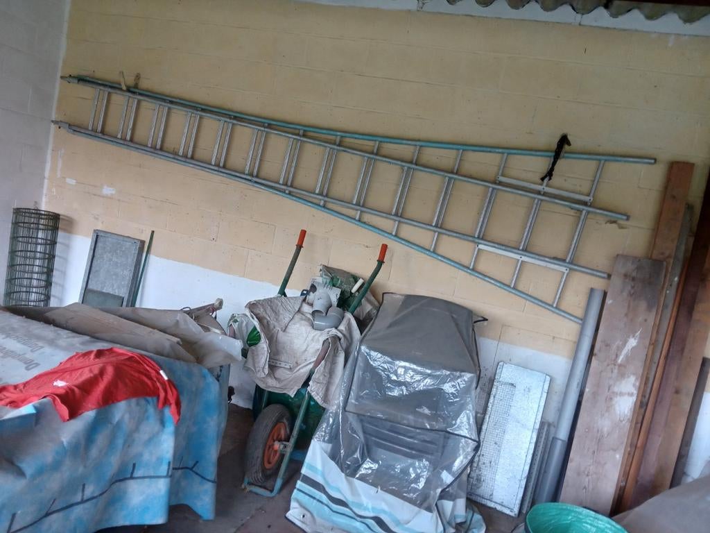 echelle en alu, Bricolage & Construction, Métaux, Enlèvement, Utilisé, Aluminium