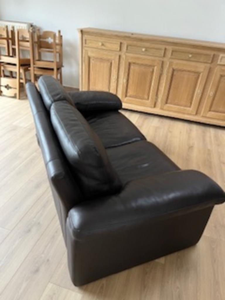 DIVAN CUIR DUVIVIER, Maison & Meubles, Canapés | Salons, 75 à 100 cm, Enlèvement ou Envoi, Contemporain intemporel, 150 à 200 cm