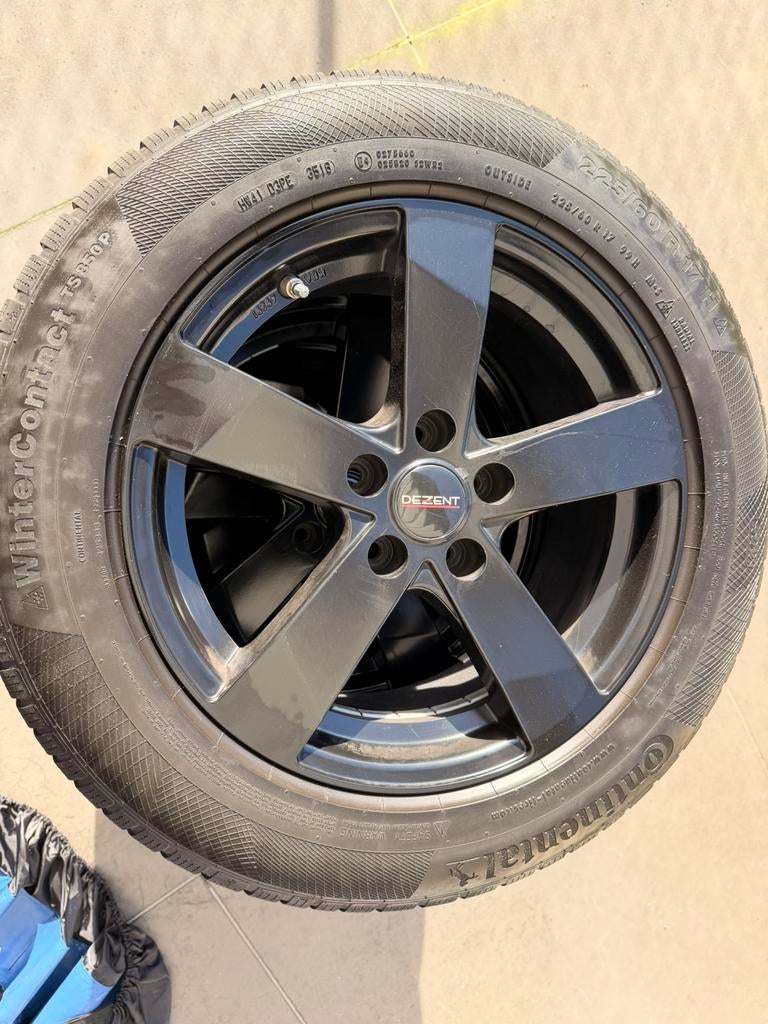 Winterbanden op alu velg Tuscon, Ophalen, Winterbanden, Band(en)