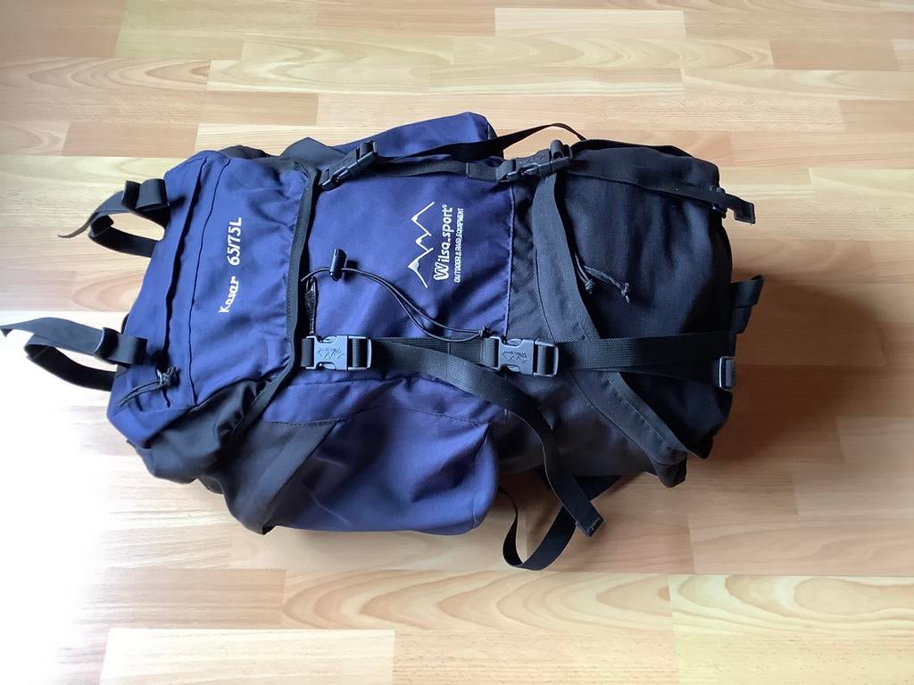 Trekking rugzak 65/75l, Sports & Fitness, Alpinisme & Randonnée, Comme neuf, Sac à dos, Enlèvement